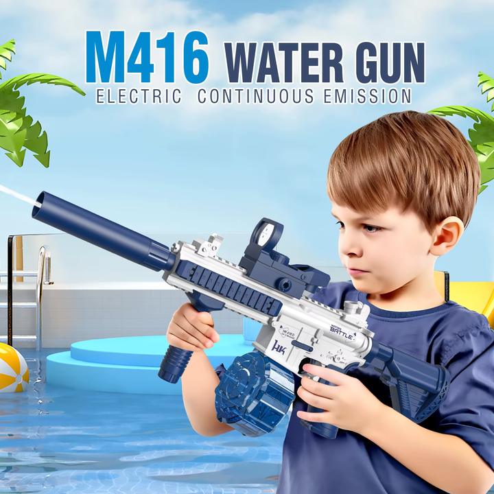 M416 Elektrická vodní pistole | Až 10 m dostřel, 2 zásobníky
