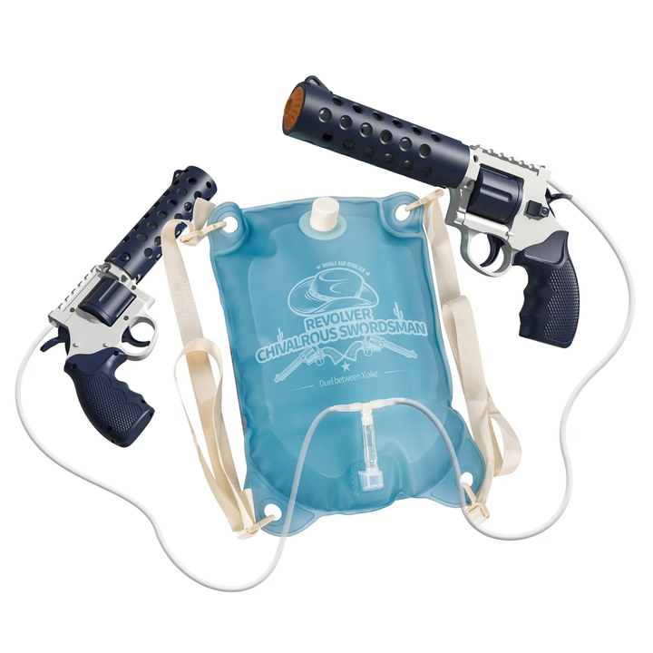 REVOLVER Elektrická vodná pištoľ | 1,2L zásobník, 6–8m dostrel, automatické strieľanie