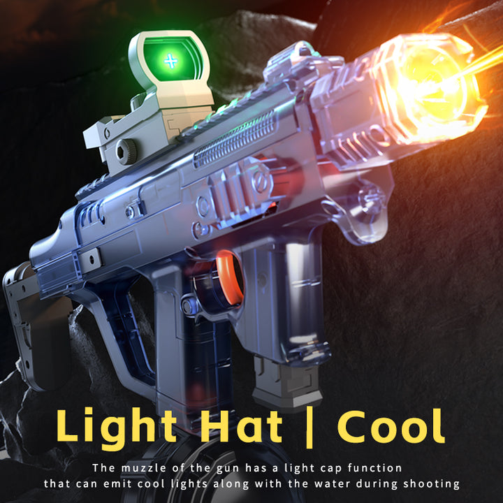 Elektrická vodní pistole MK3 - dostřel 8-10 m, 270 ml zásobník, 800 mAh baterie