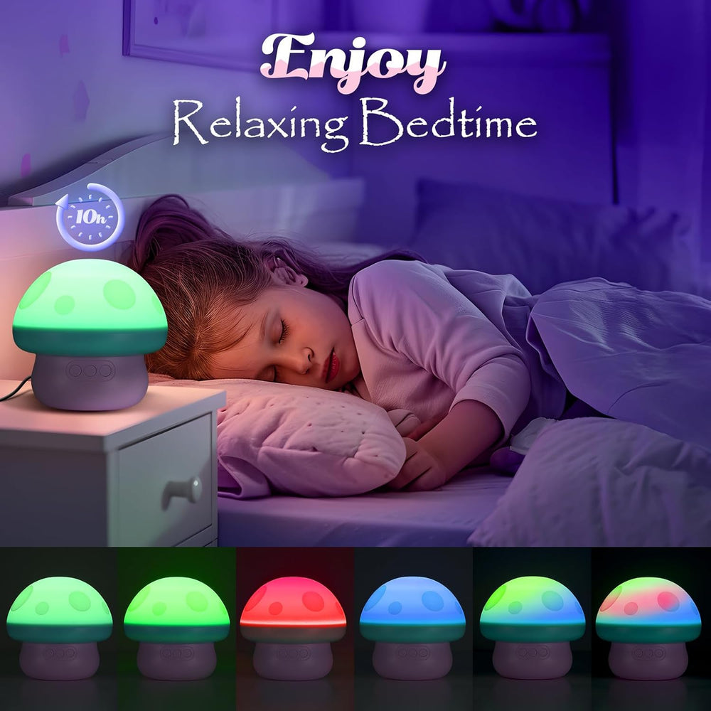 Hapikids Projektor noční oblohy 4v1 – Jednorožec, Moře a Hvězdy, noční světlo s rotací 360° a USB napájením, modrá