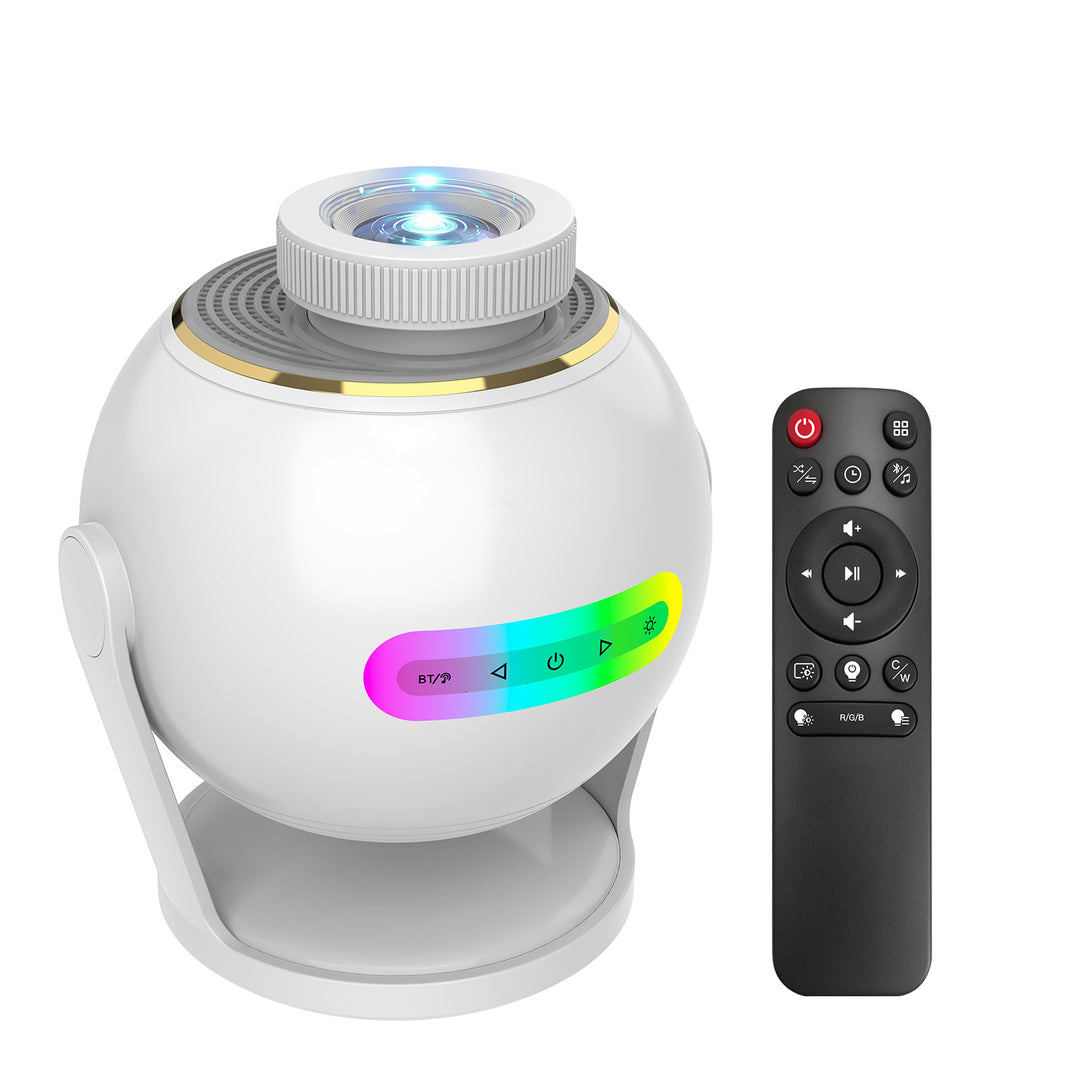Nanxin Dynamický 3D projektor galaxie SK19 – 60 video scén, Bluetooth reproduktor a dálkové ovládání