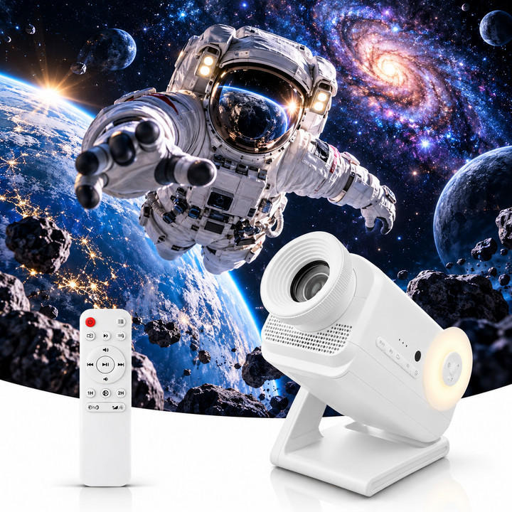 Dynamický 3D projektor BL-3D02 – 60 video scén, Bluetooth reproduktor, diaľkové ovládanie, nočné svetlo