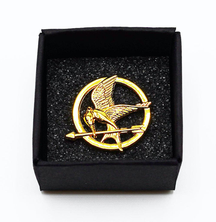 IKEN Mockingjay – brož, zlatá