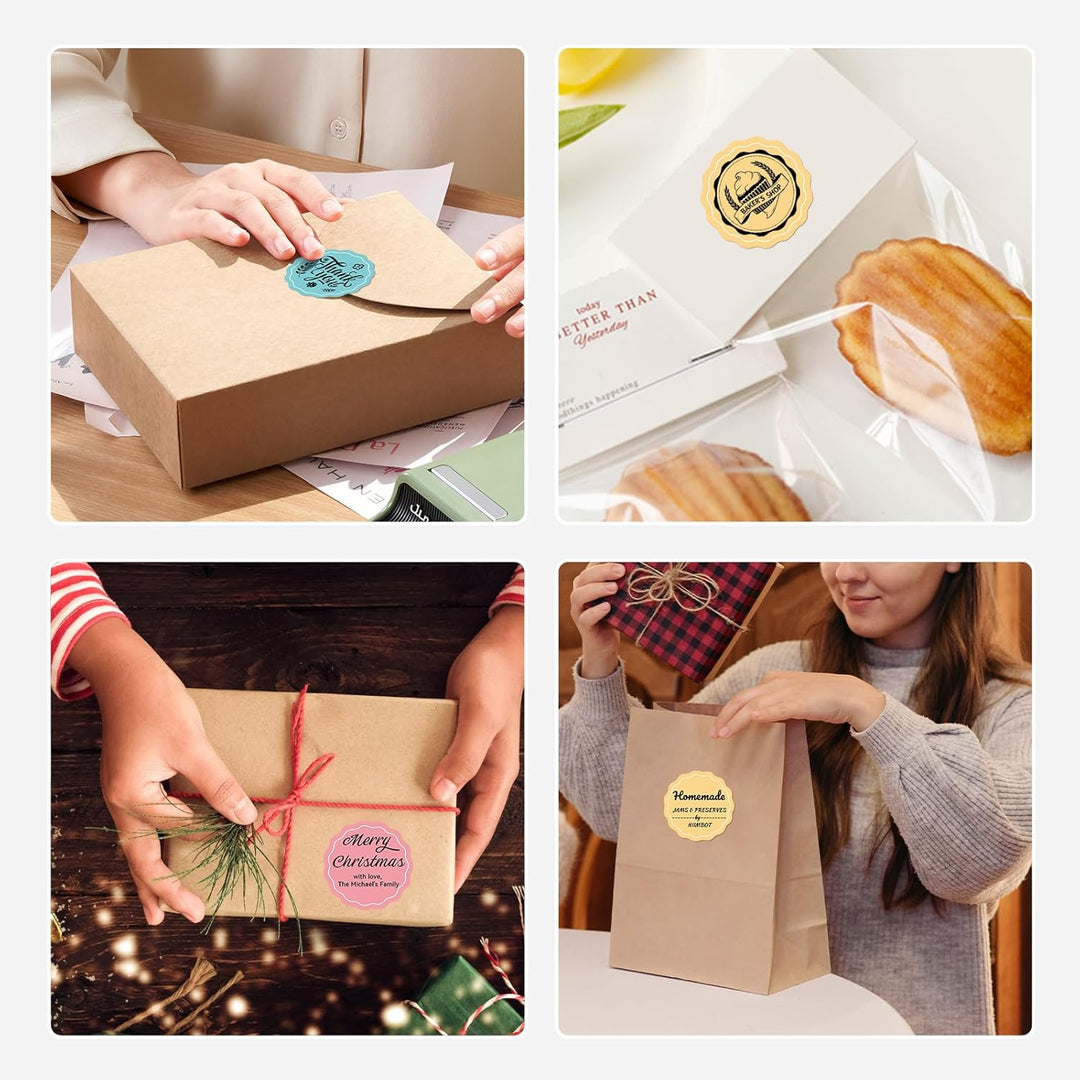 NIIMBOT Samolepicí barevné štítky pro tiskárny B21, B1, B3S, 41x41cm, 34x34