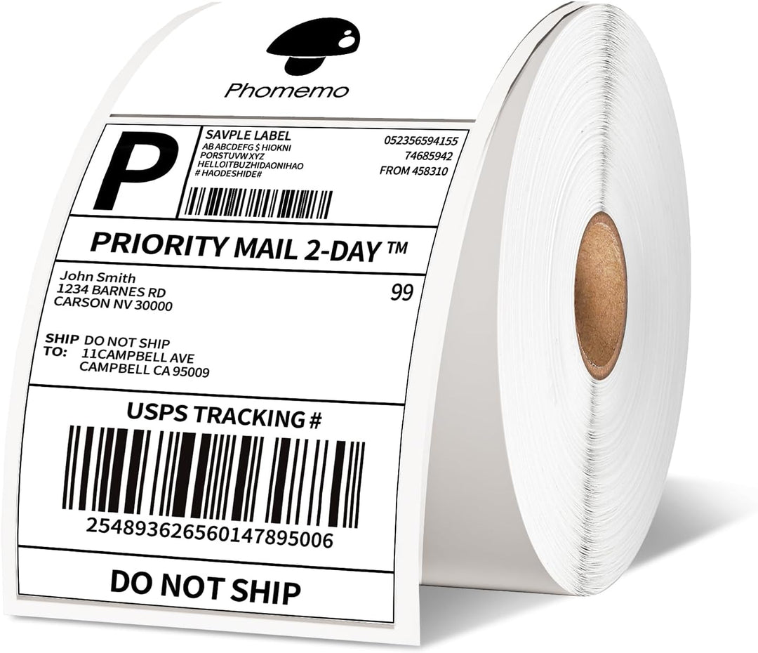 Náhradní štítky do tiskárny Phomemo D520BT 102 x 152 mm (4x6)
