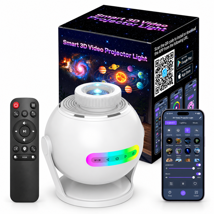 Nanxin SK19 PRO – dynamický projektor galaxie s aplikací Smart Life