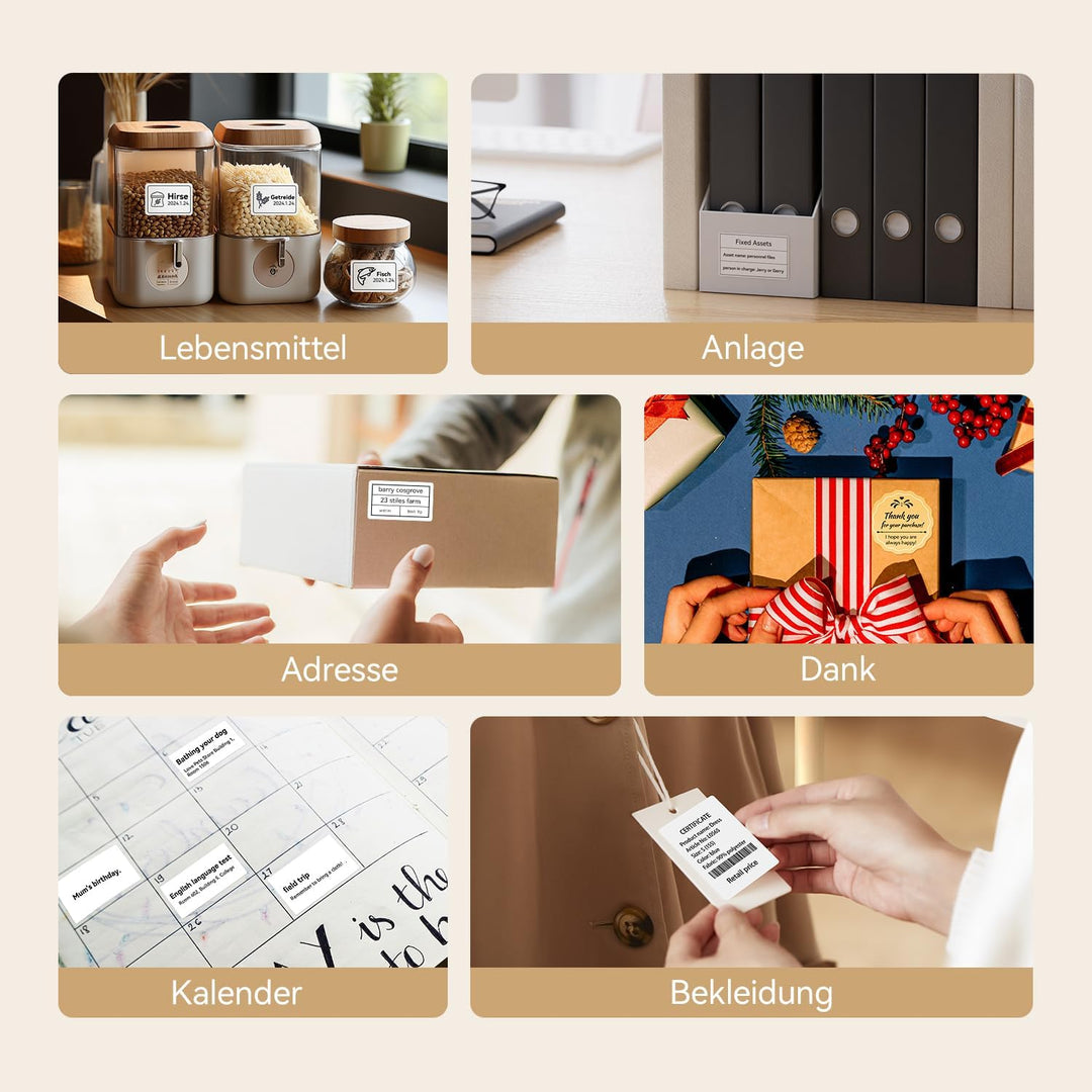 Niimbot náhradní samolepící štítky pro tiskárny B21, B21S, B1, B3S, 50x30mm, 230ks/role