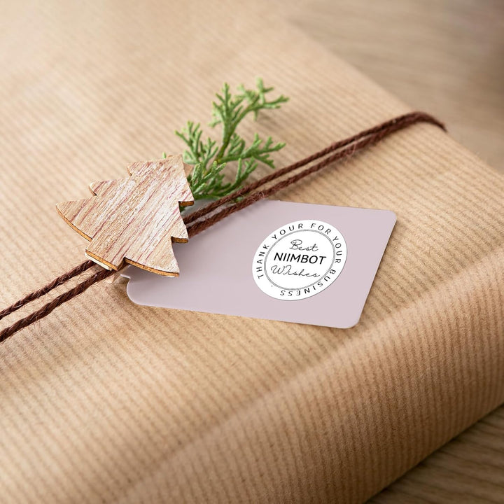 Niimbot náhradní samolepící štítky pro tiskárny B21, B21S, B1, B3S, 50x50mm, kulaté