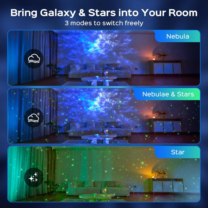 One Fire Projektor galaxie – hvězdná obloha, hudba a relaxace v jednom