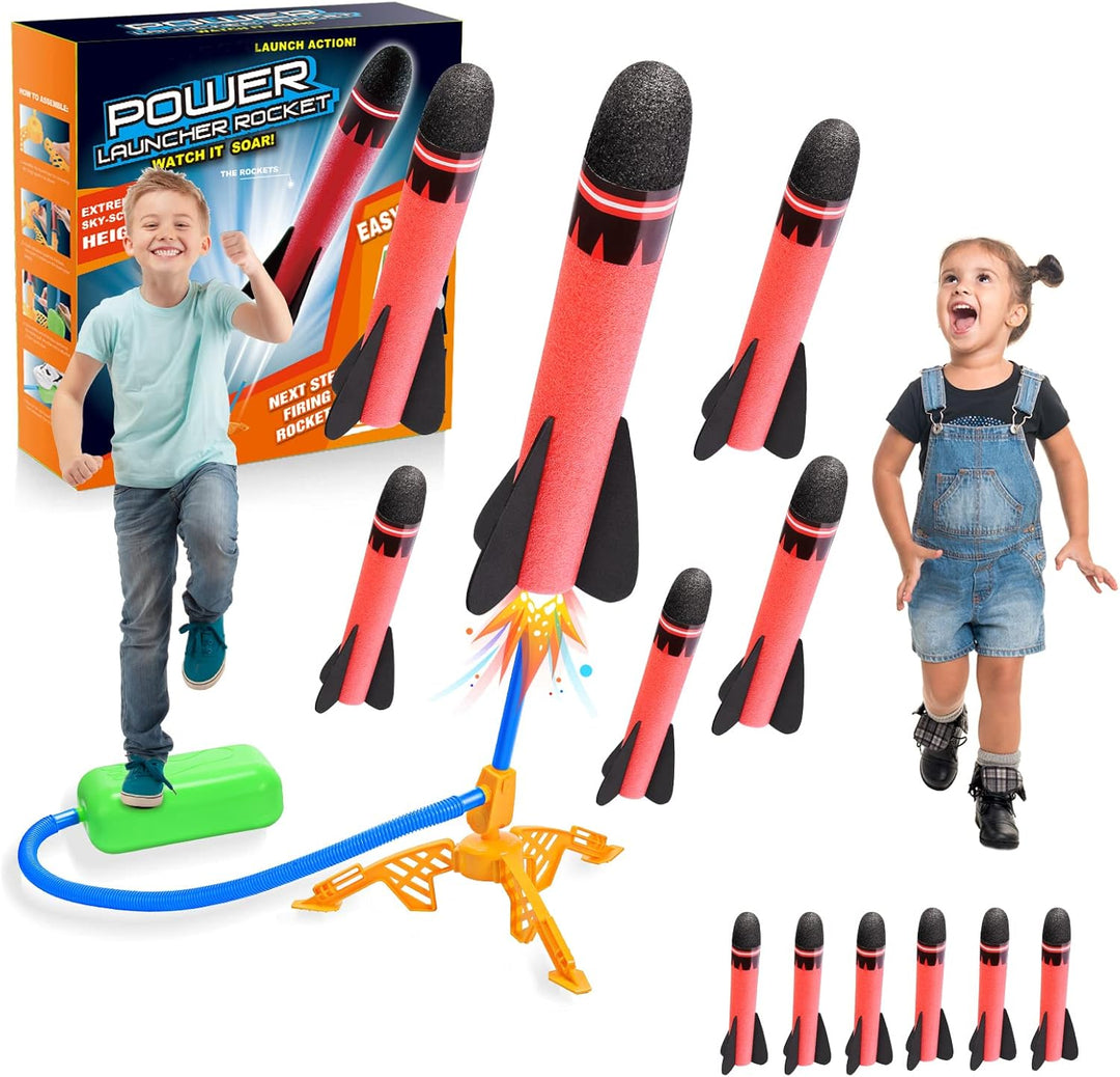 Pěnová raketa s odpalovačem pro děti