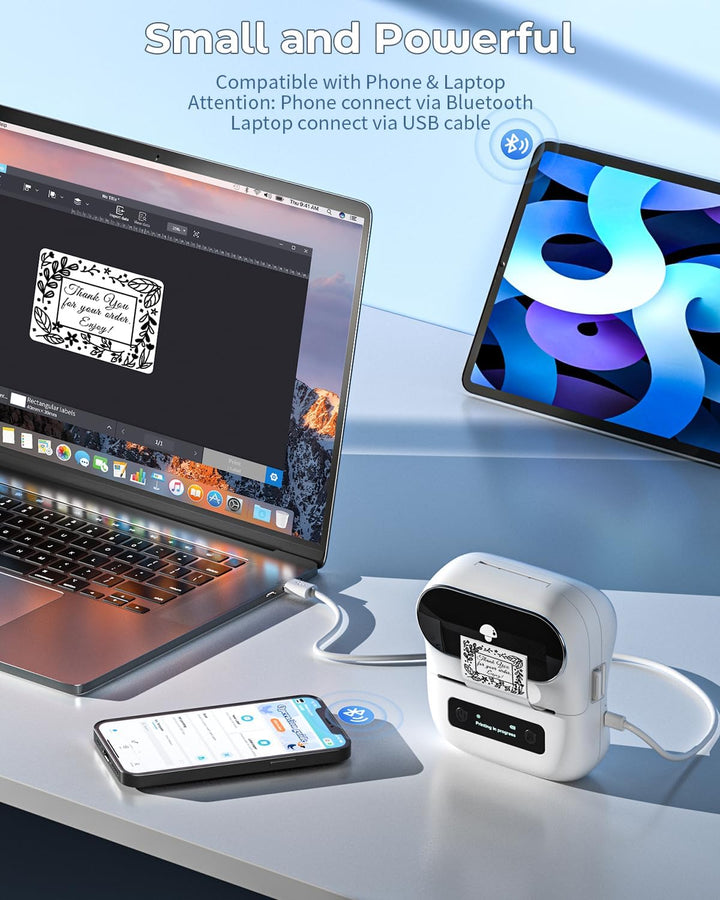 Phomemo M220 Inteligentní Bluetooth tiskárna štítků