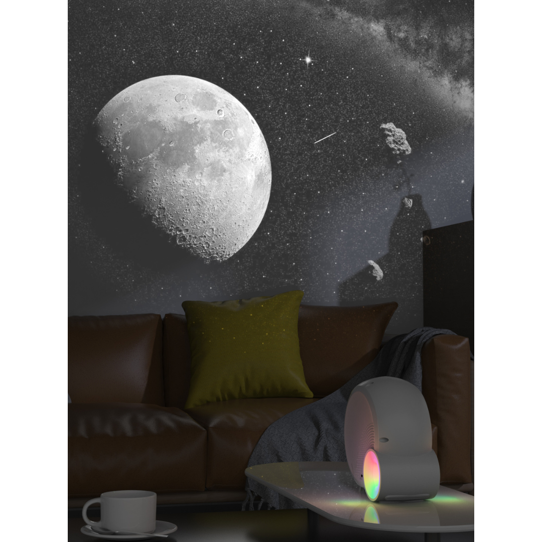 Projektor galaxie s funkcí meteoritu | 13 kazet se snímky ve 4K kvalitě a Bluetooth reproduktor