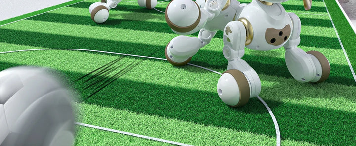 Ruko 18011 Inteligentní robotický pes s LED výrazy a dálkovým ovládáním