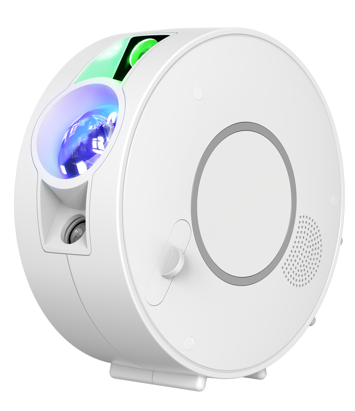 Projektor galaxie a nočnej oblohy – 6 kaziet so snímkami, Bluetooth reproduktor, ovládanie pomocou aplikácie