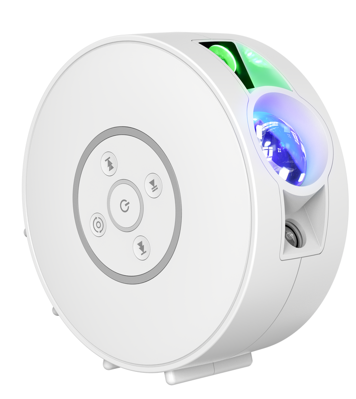 Projektor galaxie a nočnej oblohy – 6 kaziet so snímkami, Bluetooth reproduktor, ovládanie pomocou aplikácie