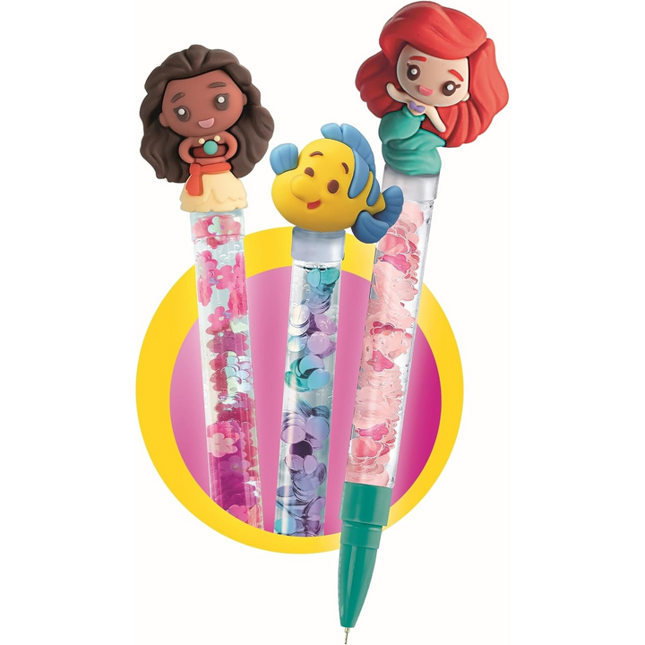 Clementoni Idea My Pen Studio Disney Princess – kreativní sada na výrobu a zdobení per