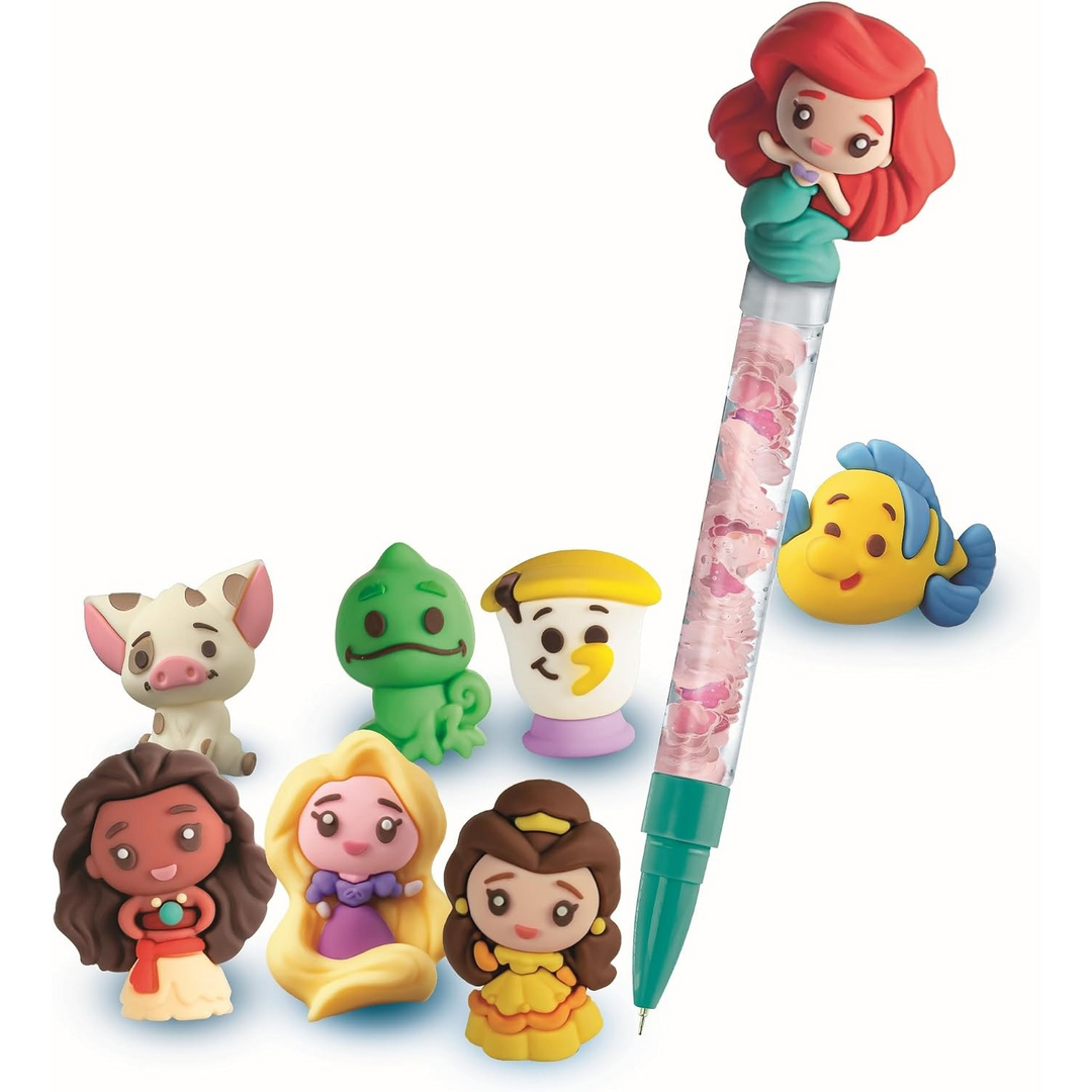 Clementoni Idea My Pen Studio Disney Princess – kreativní sada na výrobu a zdobení per