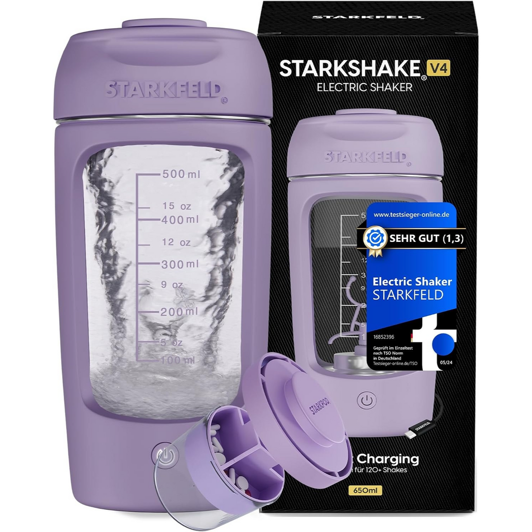 STARKFELD® Přenosný elektrický šejkr na protein 650 ml | Protein shaker