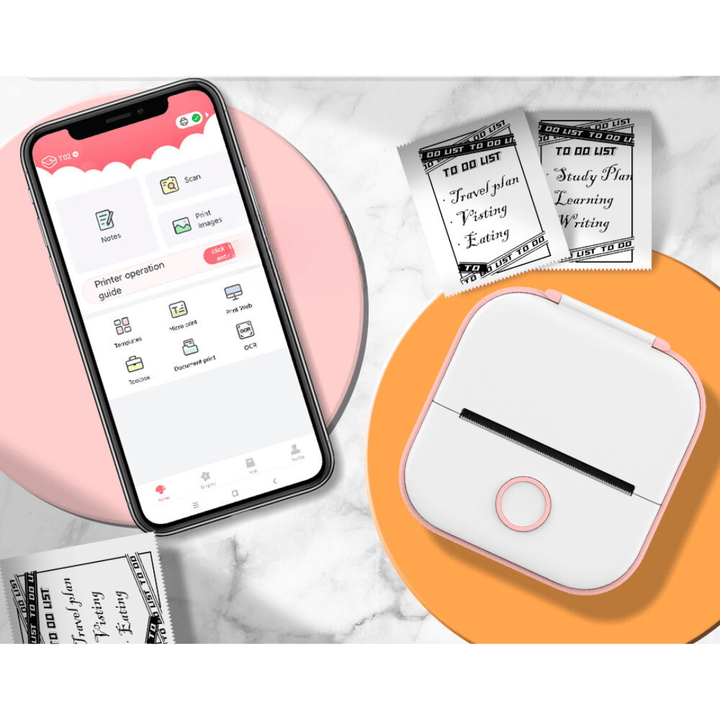 Phomemo T02 chytrá přenosná mini tiskárna | Pro děti i dospělé - NaDárky.cz