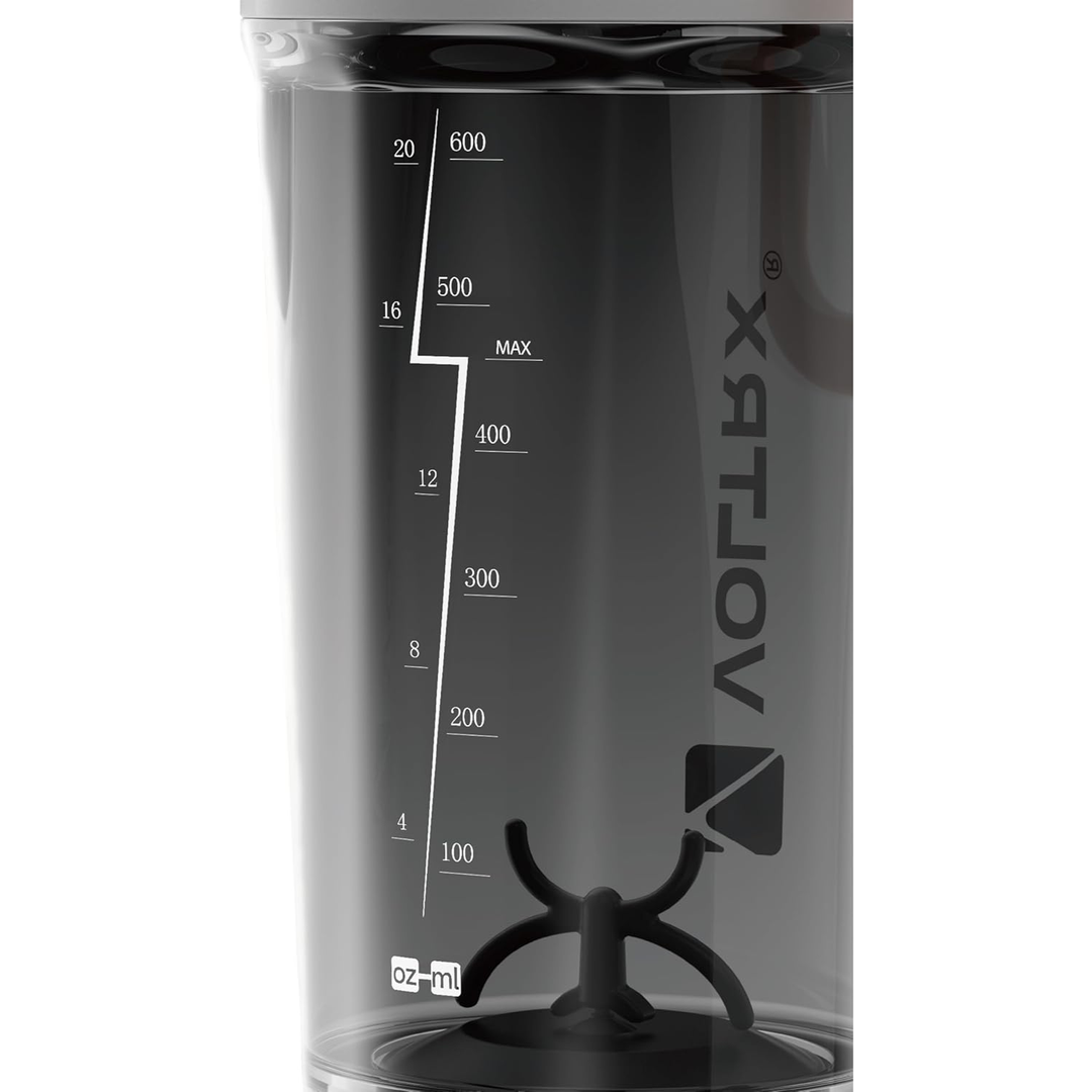 VOLTRX Gallium Elektrický shaker 700 ml, červená