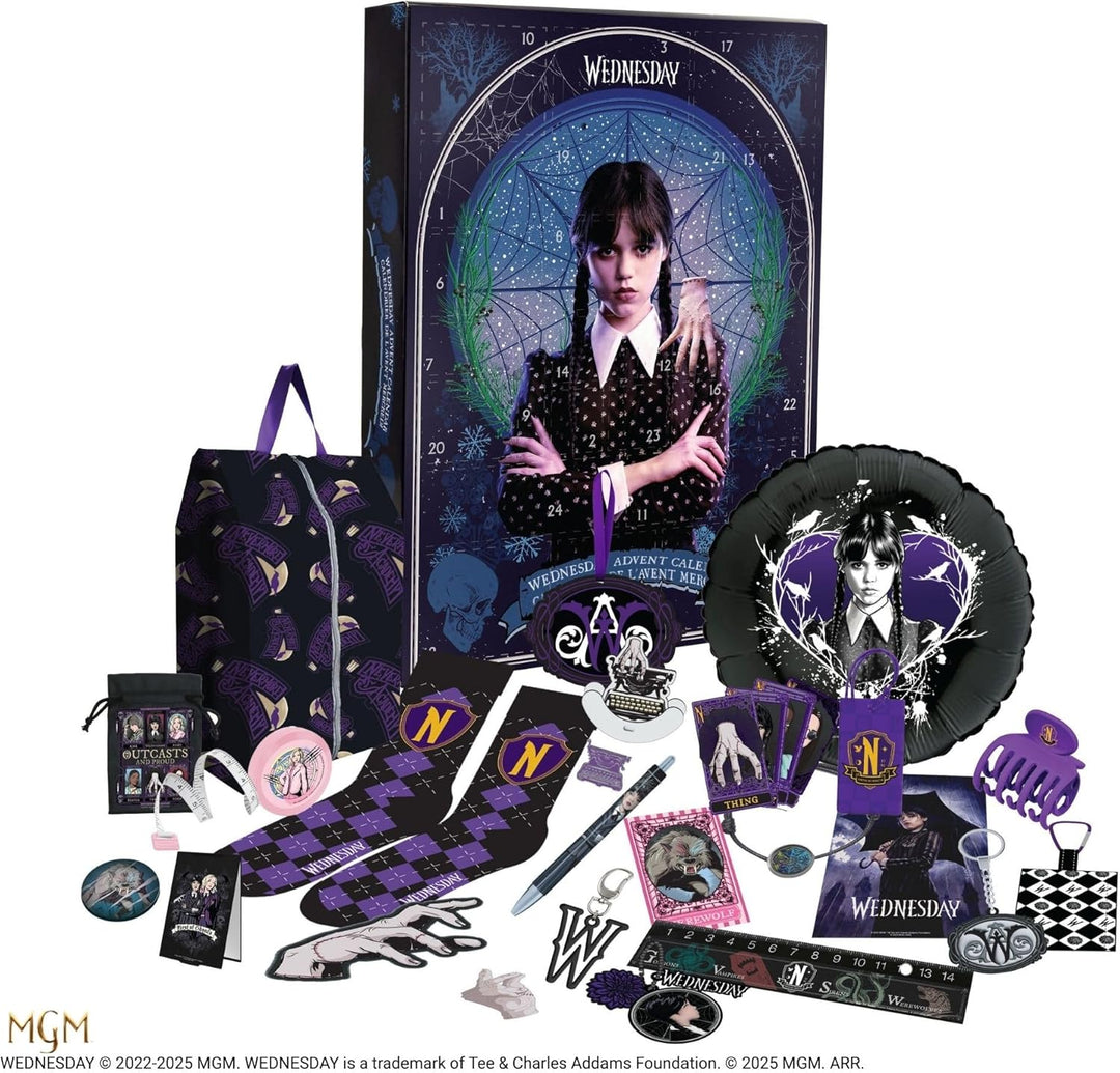 Wednesday Addams Adventní kalendář 2025