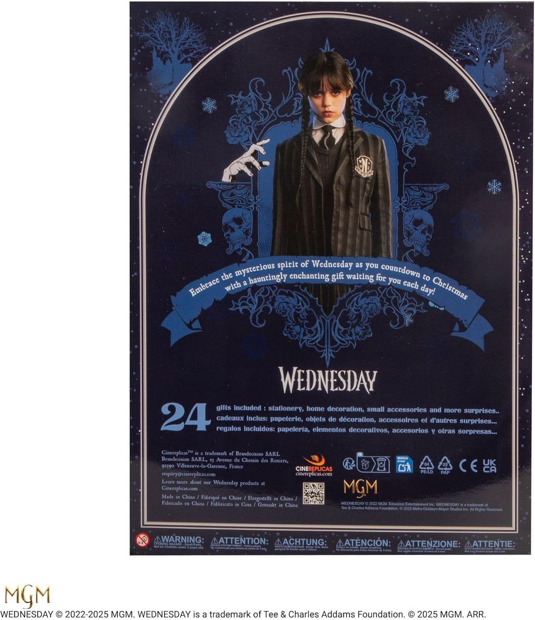 Wednesday Addams Adventní kalendář 2025