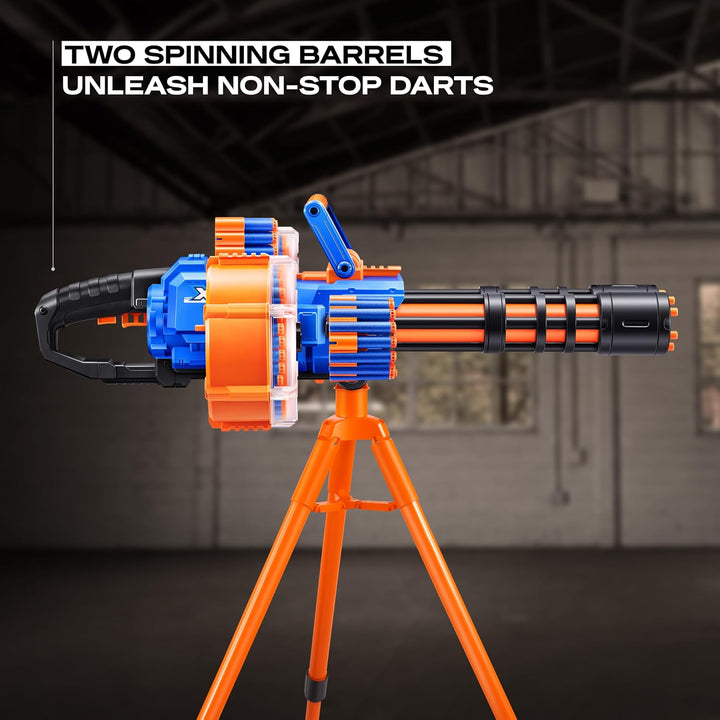 X-SHOT ZURU Insanity Dart Storm – motorový blaster se 200 šipkami a otočným stativem