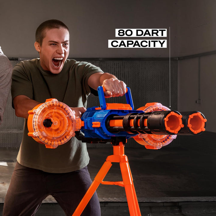 X-SHOT ZURU Insanity Dart Storm – motorový blaster se 200 šipkami a otočným stativem