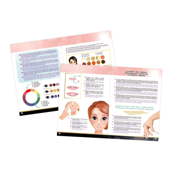 BUKI France 5425 – Make-up studio se zrcadlem pro dívky od 7 let